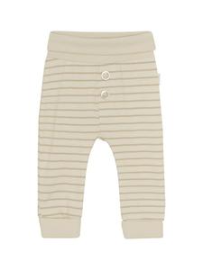 Noppies Брюки Neal в полоску, кремового цвета