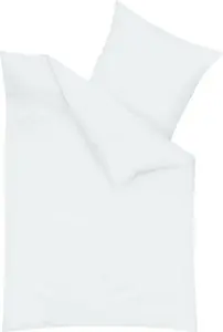 Постельное белье Dream Sleep Uni Flannel 135x200 см + 80x80 см белое Traumschlaf