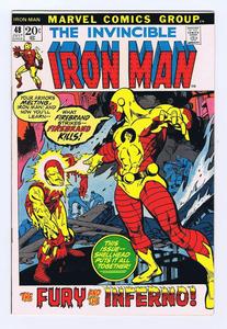 Iron Man #48 Firebrand 1972 Marvel Comics First Print (Marvel Comics)