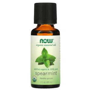 Now Foods Organic Essential Oils Spearmint 1 fl oz (30 ml)