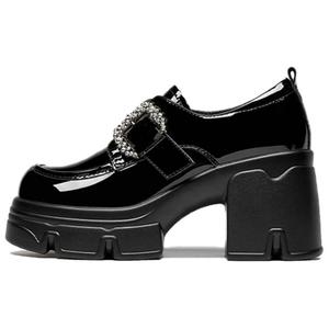 Туфли на высоком каблуке для женщин DAPHNE, Black (Fleece-Lined)