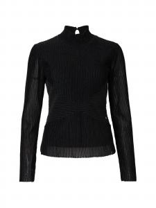 Karl Lagerfeld Лонгслив в черном цвете