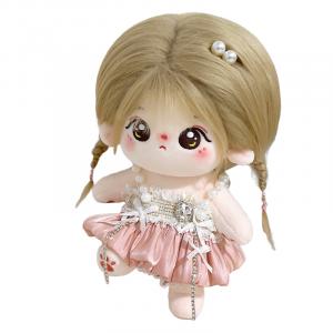 Кукла Cotton Dolls Mengmei SP, плюшевая кукла, высота 20 см MENGWAGONGDIAN