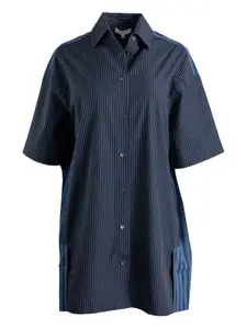 Мини-платье в полоску JW ANDERSON, синий