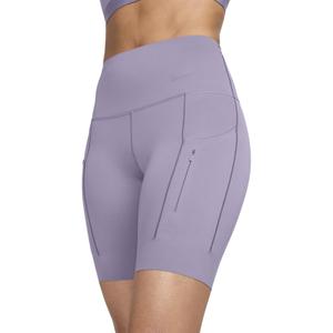 Велосипедные штаны женские фиолетовые Nike