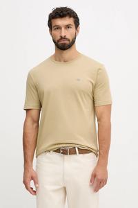 Хлопковая футболка Gant, зеленый