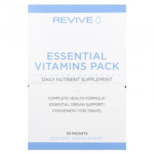 Revive, Essential Vitamins Pack, 30 пакетиков
