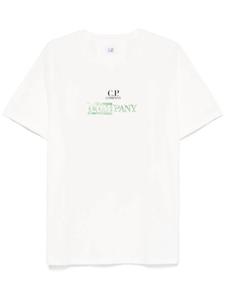 C.P. Company футболка с логотипом, белый
