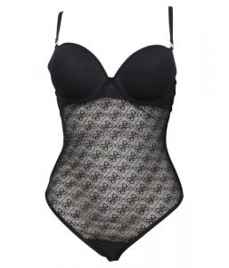 Кружевной бюстгальтер Нора Slim fit Guess Underwear, черный