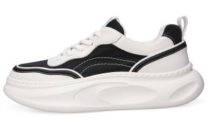 Кроссовки мужские Lifestyle Shoes Men Mid-Top Black And White, White Bosssunwen