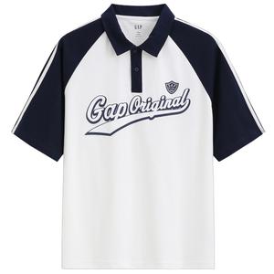 Унисекс поло GAP, белый