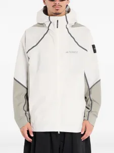 Дождевик Terrex x National Geographic CLIMAPROOF Adidas, нейтральный