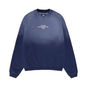 Свитер Stussy Raglan Sleeve Crew, Navy