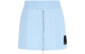 Шорты хлопковые с аппликацией логотипа ARMANI EXCHANGE, светло-голубые