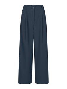 Широкие брюки со складками спереди modström Gale 2, темно-синий