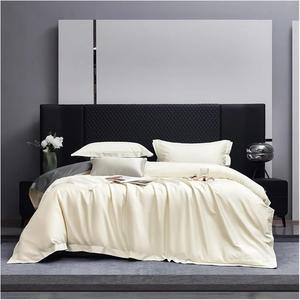 MAIYO Комплект постельного белья MaiyO из длинноволокнистого хлопка шелковистый для дома и отелей