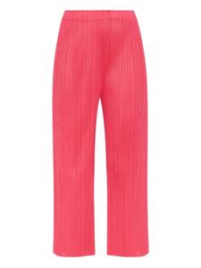 Брюки со складками Pleats Please Issey Miyake, розовый