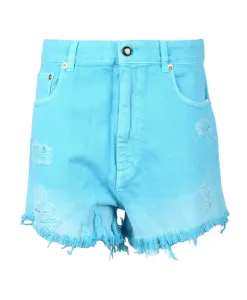 Хлопковые шорты Semicouture, синий