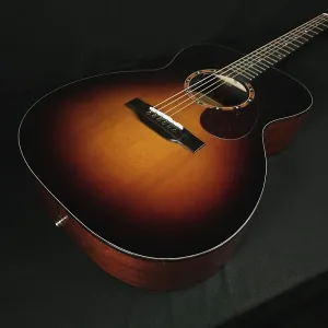 Электроакустическая гитара Eastman E2OM DLX Sunburst с чехлом #2019