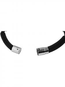 Adeliás Браслет унисекс - кожаный браслет, 23 см, черный