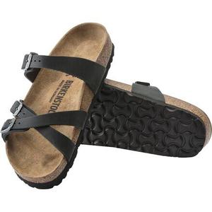 Сандалии Franca - женские Birkenstock, цвет Black Oiled Leather