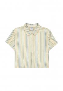 Блузка на пуговицах RVCA, серый