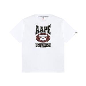 Футболка с принтом от A Bathing APE Aape, белый