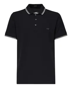 Рубашка поло Fay, черный