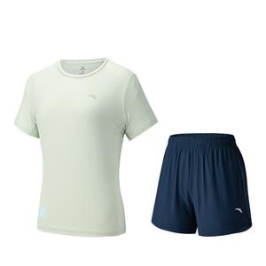 Разнообразие тренировочной коллекции повседневный костюм women's ANTA, зеленый