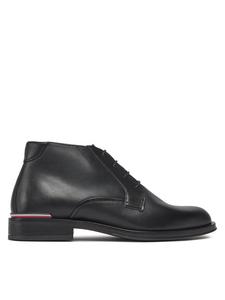 Ботинки Tommy Hilfiger Core Rwb Hilfiger Lth L Boot FM0FM04804 Schwarz