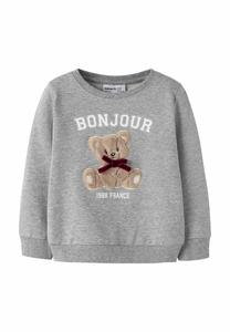 Толстовка Name it NMFREAR, Grey Melange/Grey