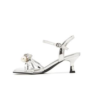 Сандалии с одним ремешком женские 15 MINS, Beige