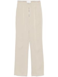 Nanushka брюки Linett, нейтральный