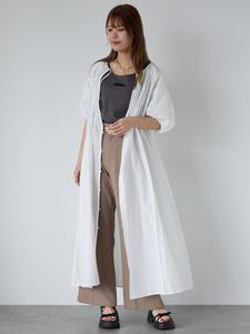 платье с рукавами-баллонами