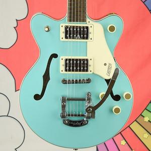 Электрогитара GRETSCH G2655T STREAMLINER CENTER BLOCK JR. DOUBLE-CUT WITH BIGSBYLaurel Fingerboard, Tropico