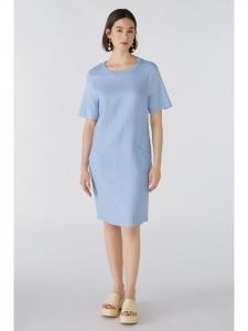 Платье до колена Oui, светло-синий