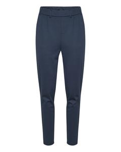 Обычные брюки со складками спереди Kaffe Jenny, морской синий