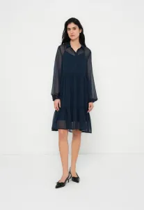 Платье-Рубашка vijavizza, платье-рубашка Vila, Navy Blazer