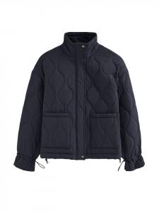 Polo Club Стеганая куртка темно-синего цвета