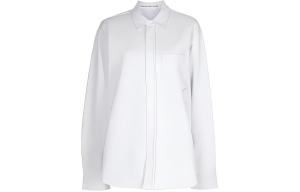 Длинный рукав Хлопковая рубашка Alexander Wang, белый