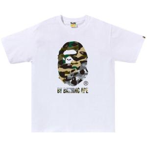Футболка BAPE 1st Camo Crazy By Bathing Ape Tee, White