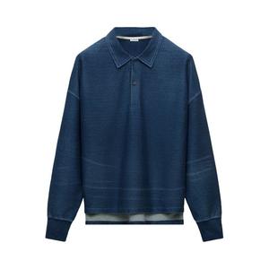 Толстовка Loewe Polo Sweatshirt 'Indigo Blue', синий