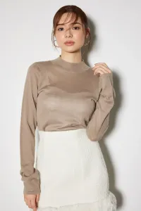 Вязаный топ с застежкой на пуговицы сзади Rienda, цвет Brn