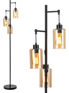 COSTWAY Напольная лампа 164 см, черная