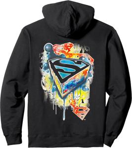 Худи DC Superman Fashion Graff, черное Dc Comics