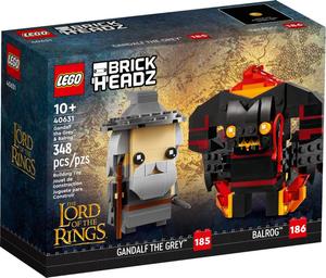LEGO 40631 Brickheadz Гэндальф Серый и Балрог