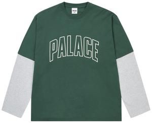 Футболка Palace Surprisely Long-Sheet, зеленый