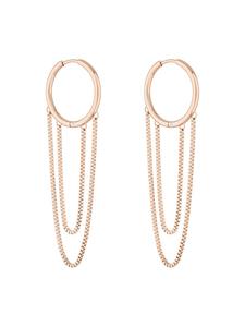 LIEBESKIND BERLIN Серьги Boxy из розового золота