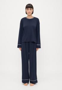 Пижамный комплект Vero Moda VMSILKE NIGHTWEAR , Navy/White /Dark Blue