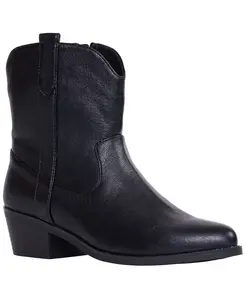 Женские сапоги Oakley Western с миндалевидным носком Gc Shoes, черный